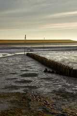 Sonnenaufgang im Wattenmeer