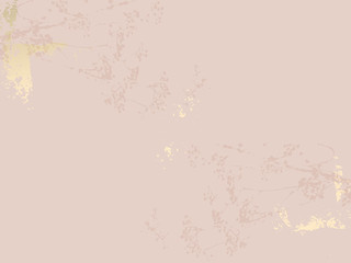 Abstract Marble Trendy Texture in Pastel and Gold colors 