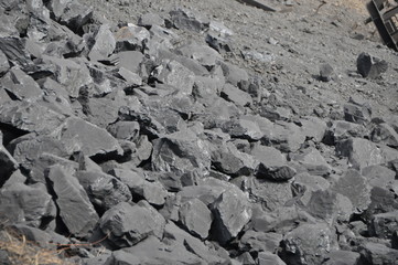 pile of coal