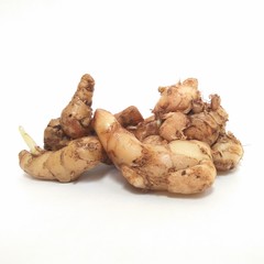kencur / kaempferia galanga isolated on white background free royalty stock photo.