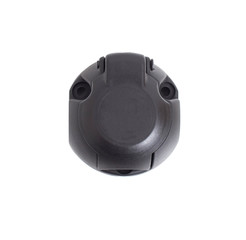 socket for towed, towbar car on a white background, isolate