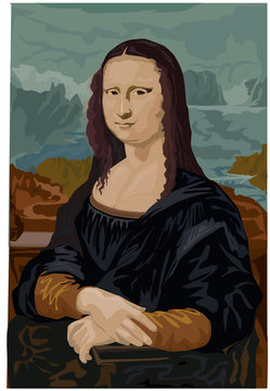 La Joconde, Mona Lisa, Leonard de Vinci
