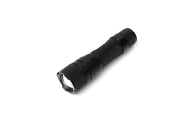 LED torch isolated / Flashlight for camping