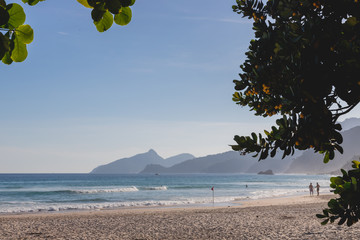 Lopes Mendes Beach in Ilha Grande, Brazil