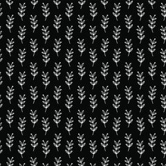 Illustration of a leaf pattern. Floral organic background. Hand-drawn sheet texture.