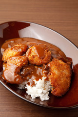 チキンカツカレー