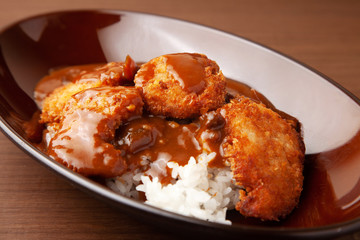 チキンカツカレー