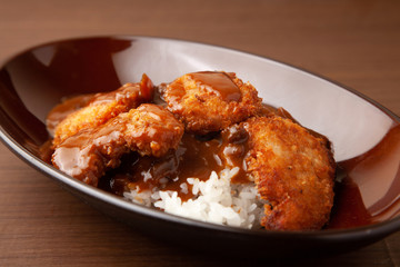 チキンカツカレー