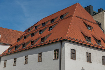 roof with tiles