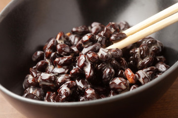 黒豆の納豆