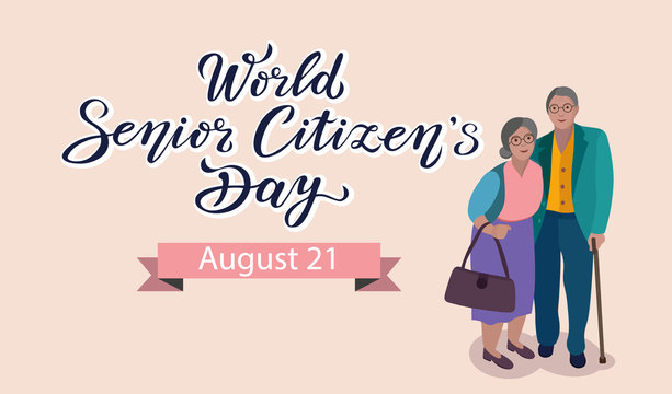 world senior citizens day poster