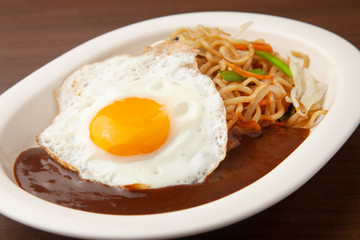 カレー焼きそば