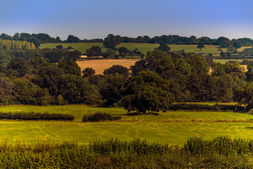 Fototapeta na wymiar cotswold countryside and landscape