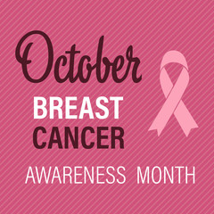 Breast cancer awareness month 