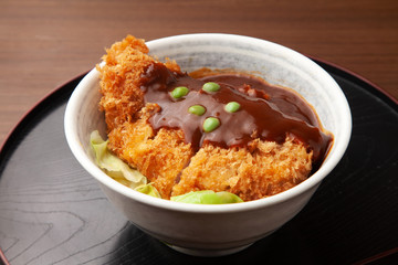 デミカツ丼