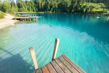 Treppe ins Wasser