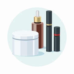 Make Up products and Skincare beauty products. 