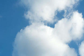 Blue sky with cloud for background and other 