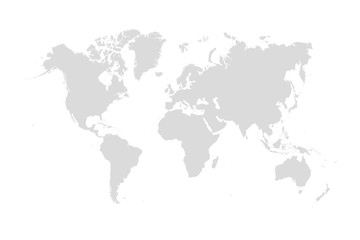 Fototapeta na wymiar World map vector modern