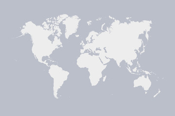 Fototapeta na wymiar World map vector modern