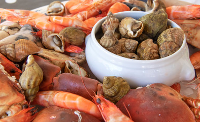 Assiette de fruits de mer
