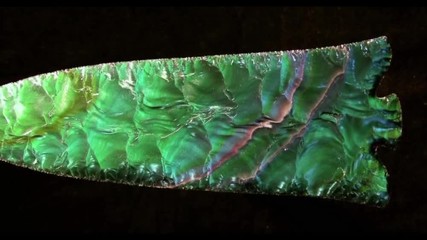 Ceremonial jade blade