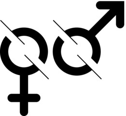 männlich-weiblich Symbol