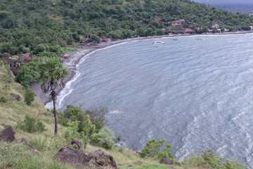 1 June 2013, Bali, Indonesia: Atmosphere Of The Coastline At Amed Bali, Indonesia.