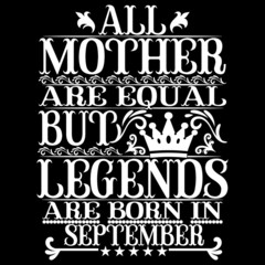 Mother's birthday vector design. Birthday t-shirt vector illustration design