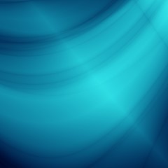 Blue deep art abstract dark wave illustration background
