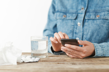 Consultation with a doctor via the Internet, web service for the diagnosis and treatment of diseases.