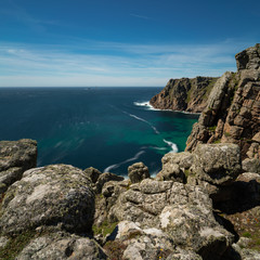 Cornwall cliff and rock landscapes / seascapes