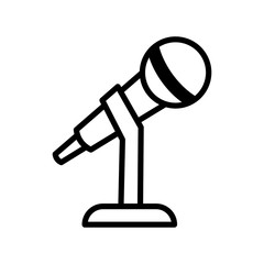Microphone icon vector