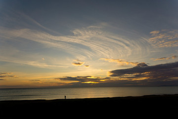 Tuscany Maremma, Grosseto, Castiglione della Pescaia, sunset photos on the sea