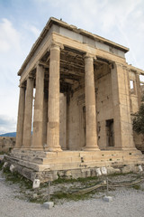 Obraz premium Views of the Erechtheion Temple on the Acropolis, Athens, Greece