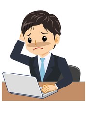 新入社員の男性