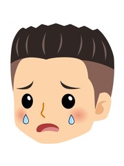 運動部の男の子