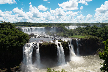 Fototapeta premium waterfall in foz de iguazu brasil