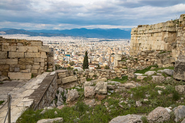 View over Athens from the Acropolis, Greece