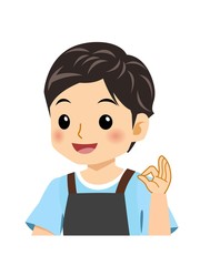 アルバイトの男の子