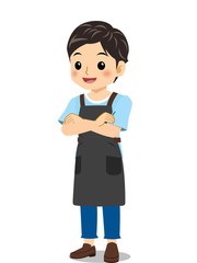 アルバイトの男の子