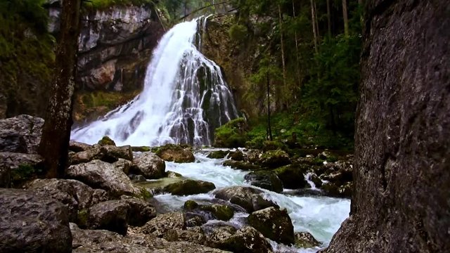 Gollinger Wasserf&auml;lle in  der N&auml;he von Salzburg &Ouml;sterreich