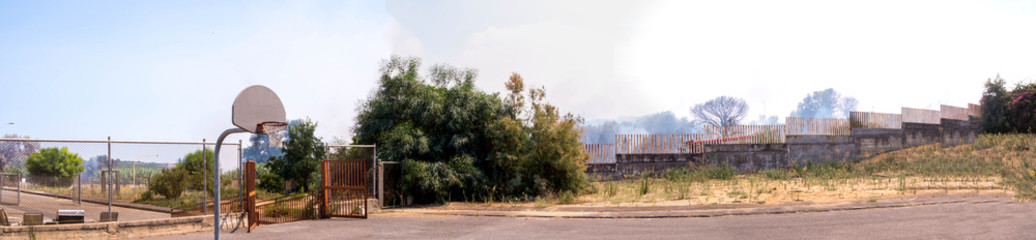 Large Wild Fire