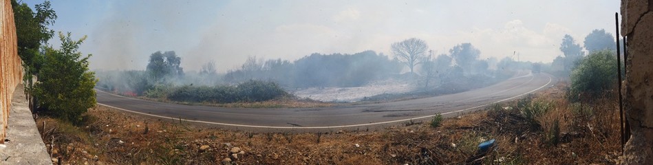 Large Wild Fire