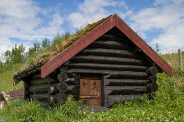Scheune in Mittelnorwegen