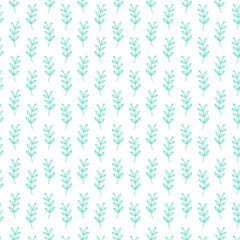 Illustration of a leaf pattern. Floral organic background. Hand-drawn sheet texture.