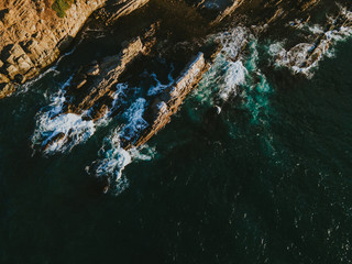 cave in the water