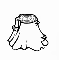 Forest stump from the Set.jpg