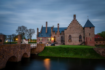 Obraz premium old fortress on the sea coast Radboud Kasteel