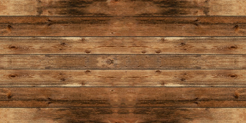 Obraz na płótnie Canvas old brown rustic dark grunge wooden texture - wood background banner 